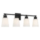 Meridian - 4-Light Bathroom Vanity Light - Lights Canada