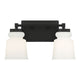 Meridian - 2-Light Bathroom Vanity Light - Lights Canada