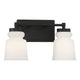 Meridian - 2-Light Bathroom Vanity Light - Lights Canada