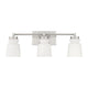 Meridian - 3-Light Bathroom Vanity Light - Lights Canada