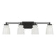 Meridian - 4-Light Bathroom Vanity Light - Lights Canada
