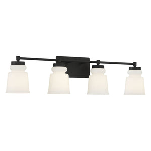 Meridian - 4-Light Bathroom Vanity Light - Lights Canada