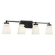 Meridian - 4-Light Bathroom Vanity Light - Lights Canada