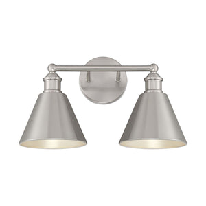 Meridian - 2-Light Bathroom Vanity Light - Lights Canada