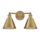 Meridian - 2-Light Bathroom Vanity Light - Lights Canada