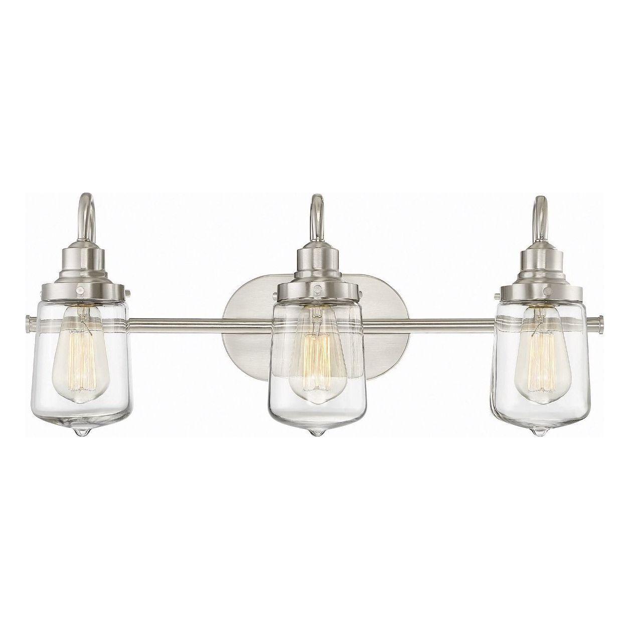 Meridian - 3-Light Bathroom Vanity Light - Lights Canada