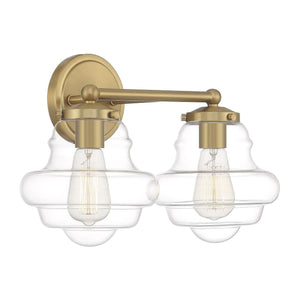 Meridian - 2-Light Bathroom Vanity Light - Lights Canada