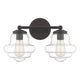 Meridian - 2-Light Bathroom Vanity Light - Lights Canada