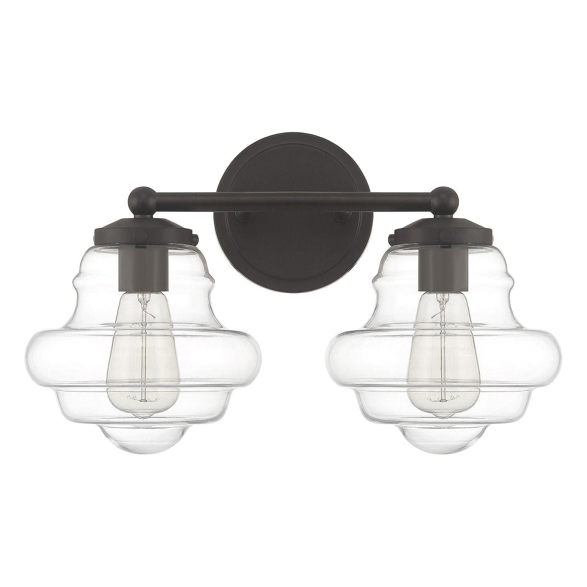 Meridian - 2-Light Bathroom Vanity Light - Lights Canada