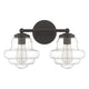 Meridian - 2-Light Bathroom Vanity Light - Lights Canada