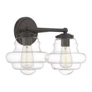 Meridian - 2-Light Bathroom Vanity Light - Lights Canada