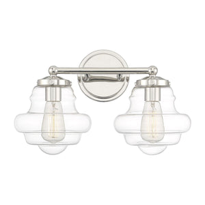 Meridian - 2-Light Bathroom Vanity Light - Lights Canada