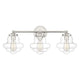 Meridian - 3-Light Bathroom Vanity Light - Lights Canada