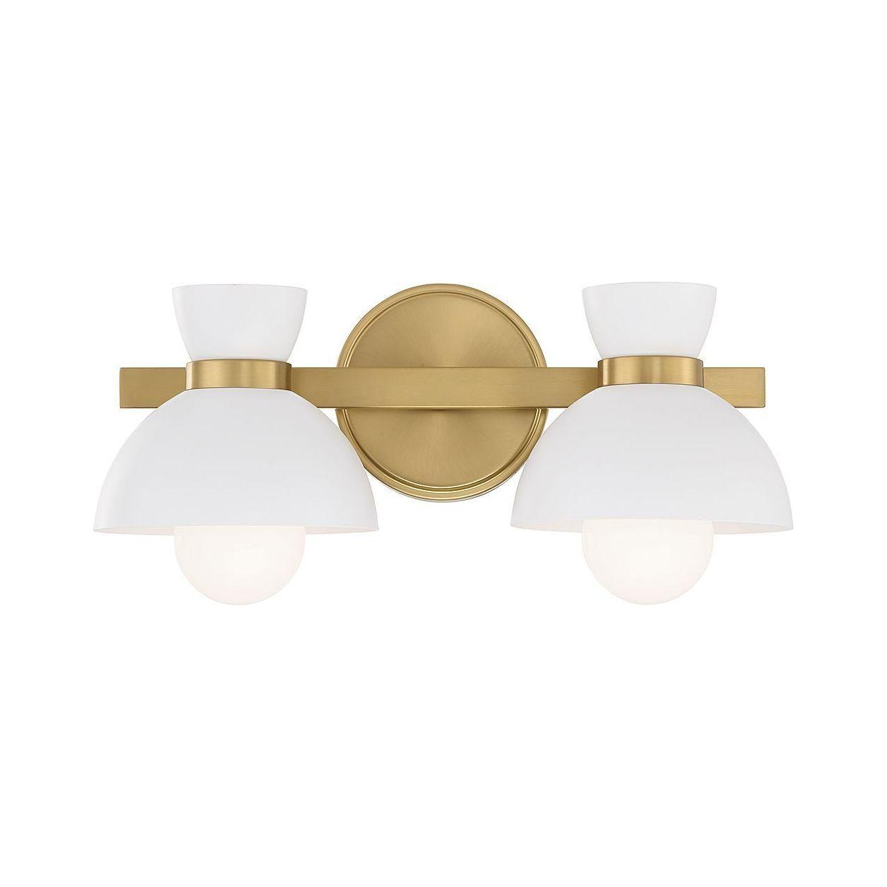 Meridian - 2-Light Bathroom Vanity Light - Lights Canada