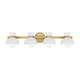 Meridian - 4-Light Bathroom Vanity Light - Lights Canada