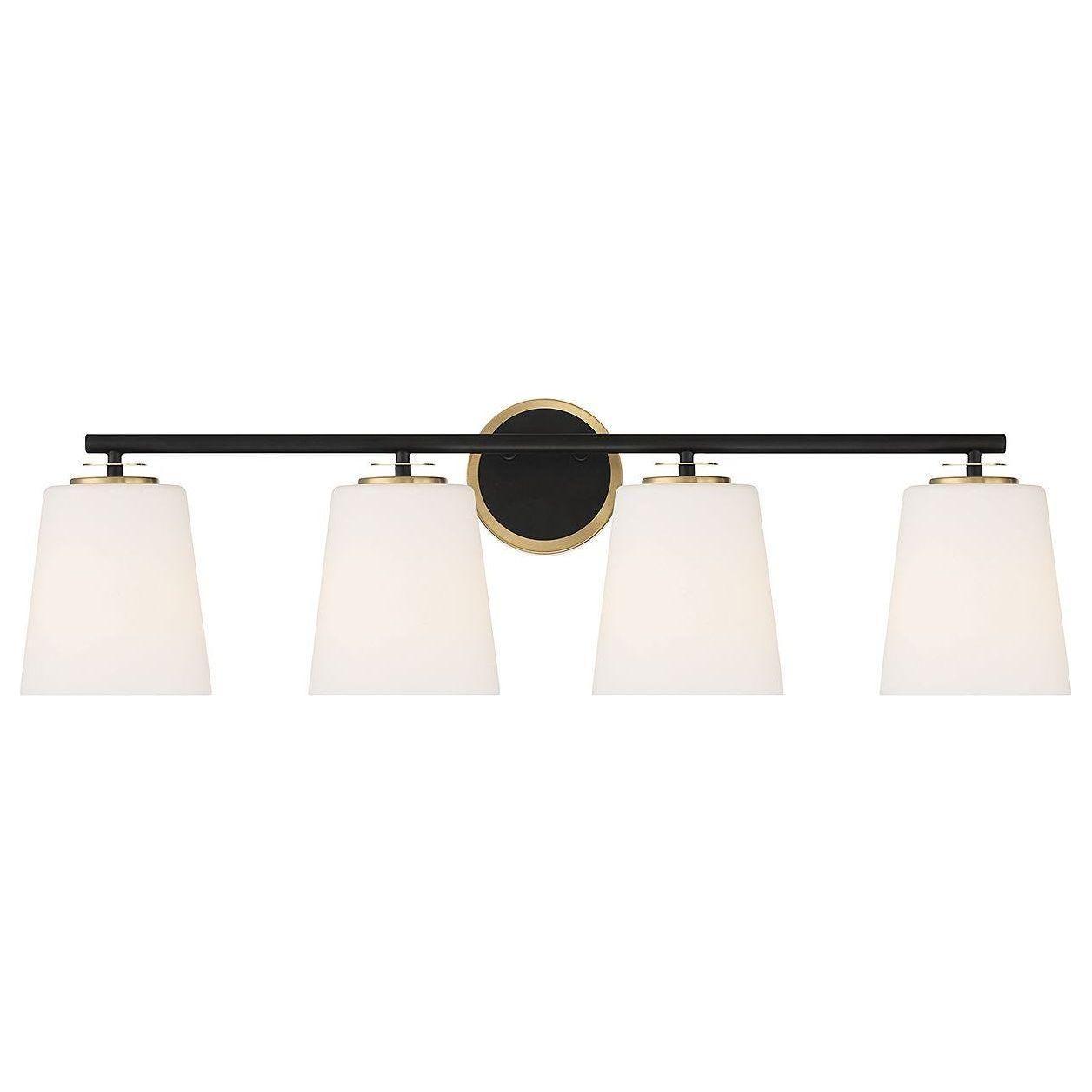 Meridian - 4-Light Bathroom Vanity Light - Lights Canada