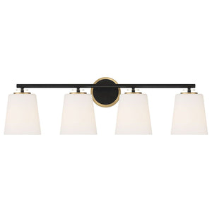 Meridian - 4-Light Bathroom Vanity Light - Lights Canada