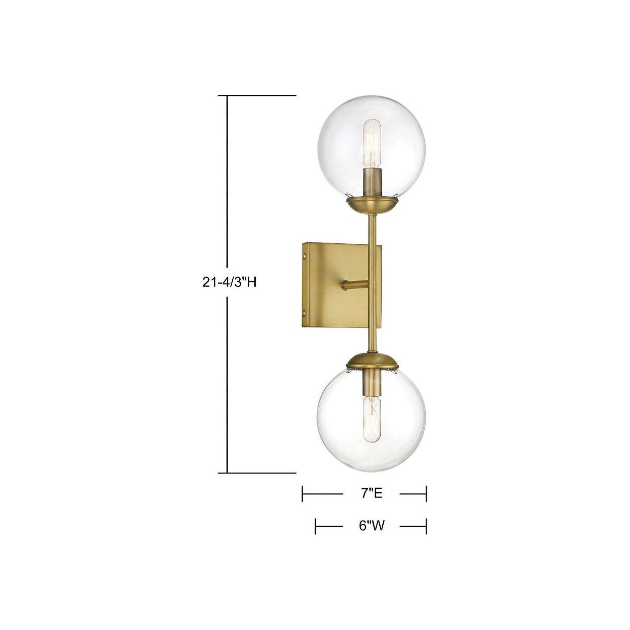 Meridian - 2-Light Wall Sconce - Lights Canada