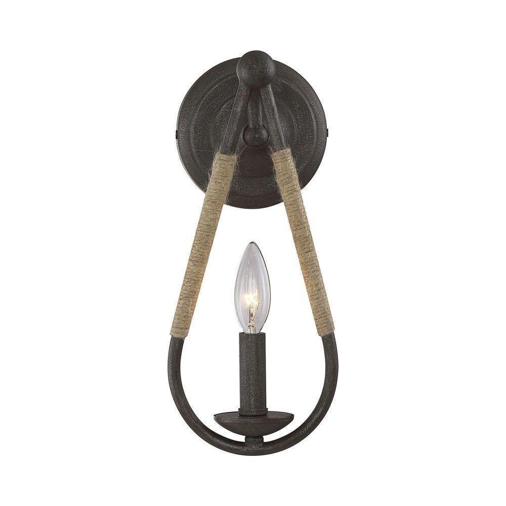 Meridian - 1-Light Wall Sconce - Lights Canada