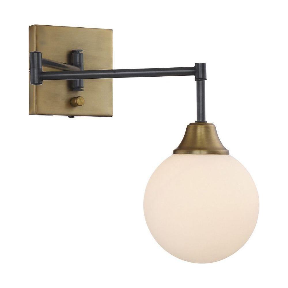 Meridian - 1-Light Adjustable Wall Sconce - Lights Canada