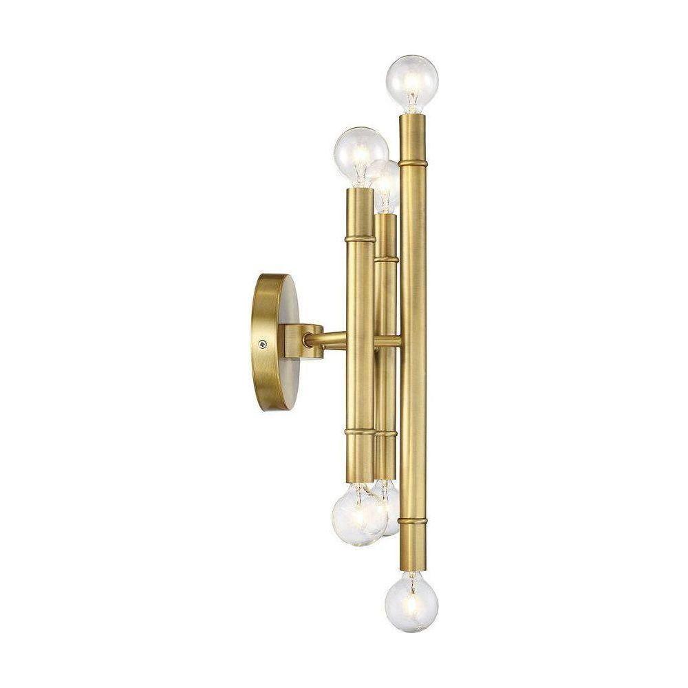 Meridian - 6-Light Wall Sconce - Lights Canada