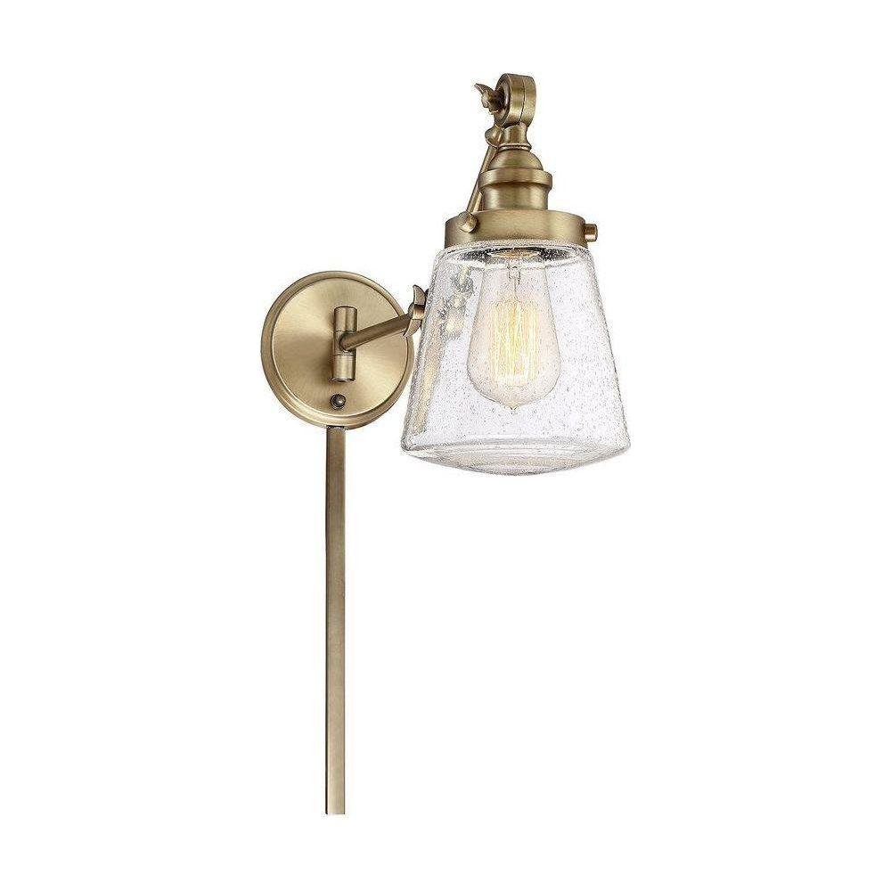 Meridian - 1-Light Adjustable Wall Sconce - Lights Canada