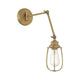 Meridian - 1-Light Adjustable Wall Sconce - Lights Canada