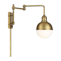 1-Light Adjustable Wall Sconce
