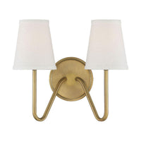 2-Light Wall Sconce