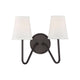 Meridian - 2-Light Wall Sconce - Lights Canada