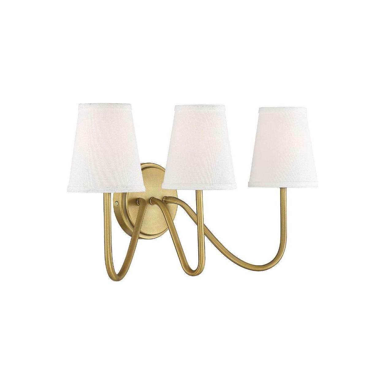 Meridian - 3-Light Wall Sconce - Lights Canada