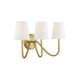 Meridian - 3-Light Wall Sconce - Lights Canada