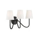 Meridian - 3-Light Wall Sconce - Lights Canada