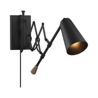 1-Light Adjustable Wall Sconce