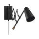 Meridian - 1-Light Adjustable Wall Sconce - Lights Canada