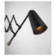 Meridian - 1-Light Adjustable Wall Sconce - Lights Canada