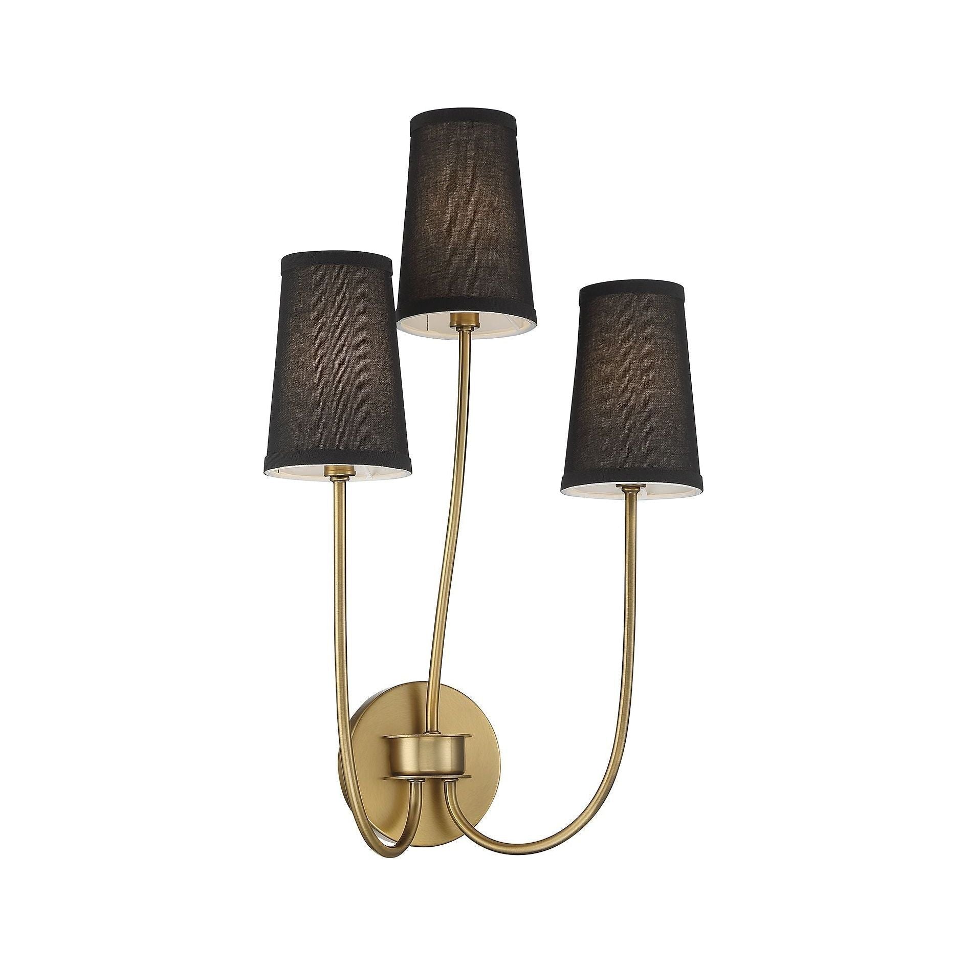 Meridian - 3-Light Wall Sconce - Lights Canada