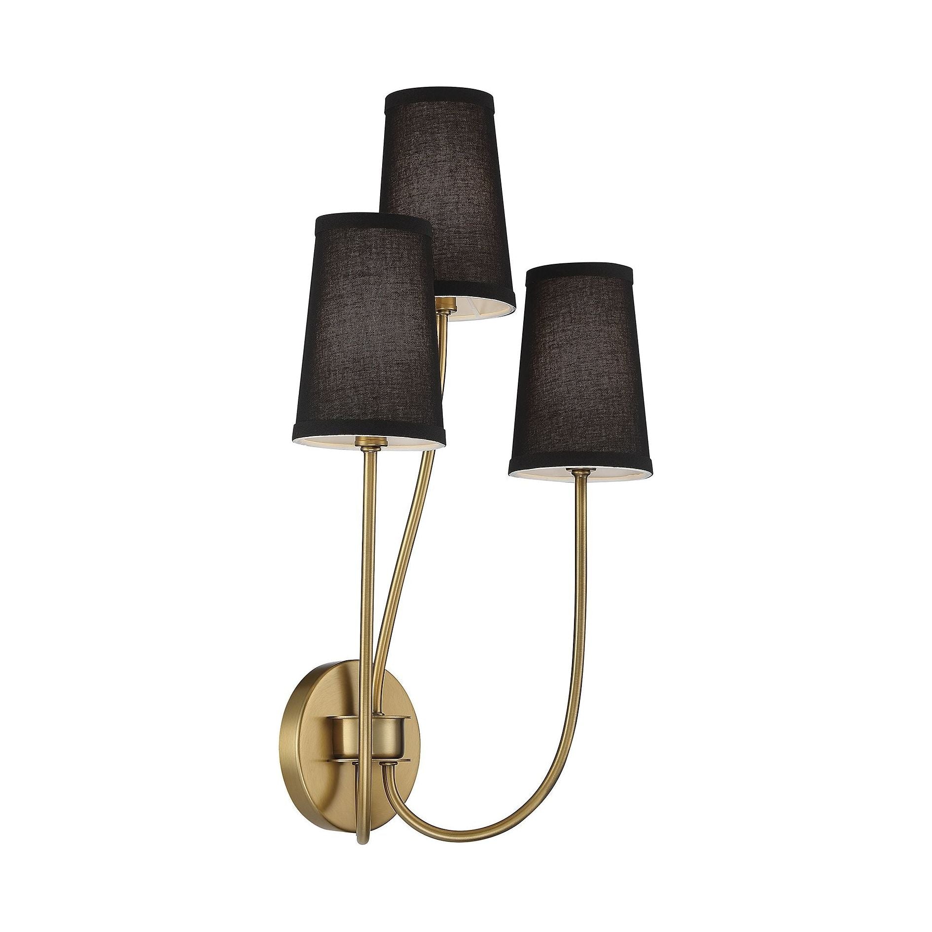Meridian - 3-Light Wall Sconce - Lights Canada