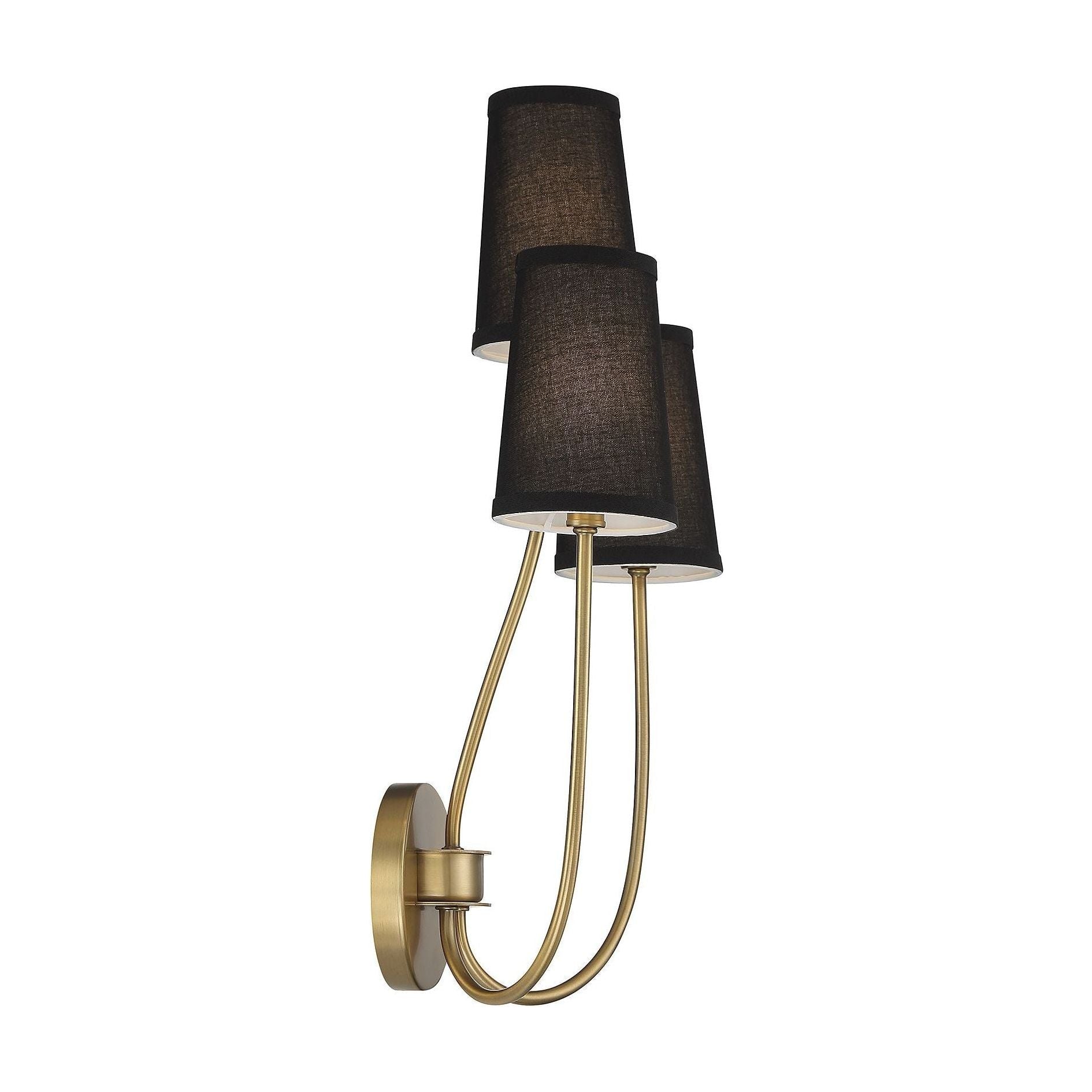 Meridian - 3-Light Wall Sconce - Lights Canada