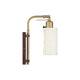 Meridian - 1-Light Adjustable Wall Sconce - Lights Canada