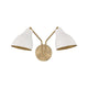 Meridian - 2-Light Wall Sconce - Lights Canada