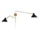 Meridian - 2-Light Wall Sconce - Lights Canada
