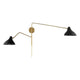 Meridian - 2-Light Wall Sconce - Lights Canada