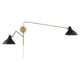 Meridian - 2-Light Wall Sconce - Lights Canada