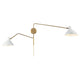 Meridian - 2-Light Wall Sconce - Lights Canada