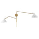 Meridian - 2-Light Wall Sconce - Lights Canada