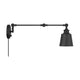 1-Light Adjustable Wall Sconce (Set of 2)