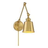 1-Light Adjustable Wall Sconce (Set of 2)