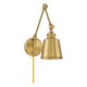 1-Light Adjustable Wall Sconce (Set of 2)