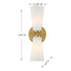 2-Light Wall Sconce
